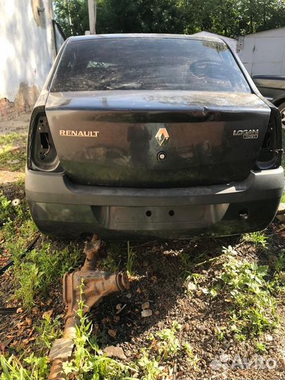 Передняя часть кузова рено логан 1