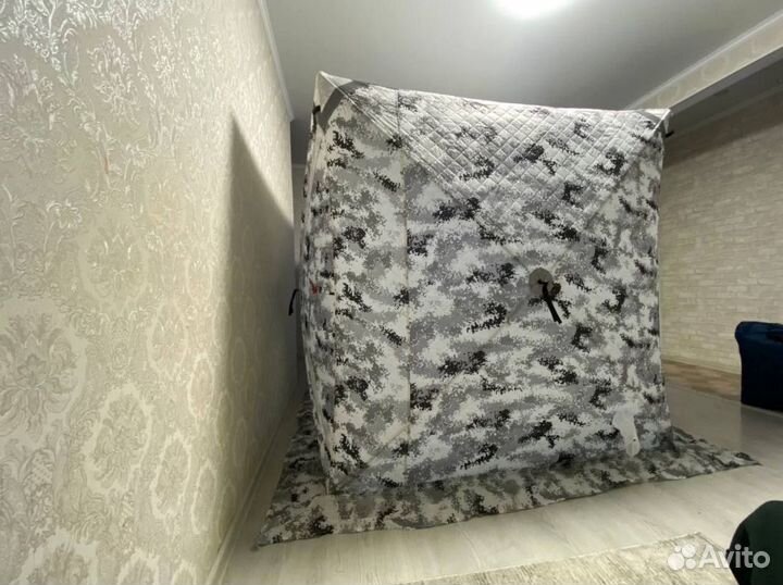 Зимняя палатка куб с полом