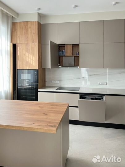 Прямая кухня на заказ. Производство