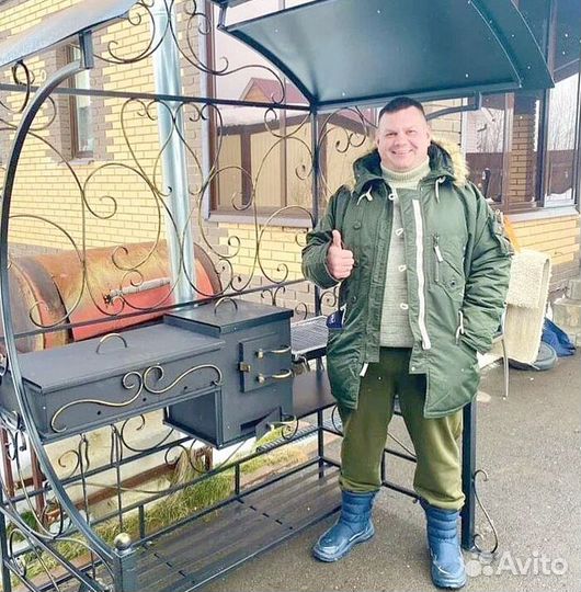 Кованый мангал