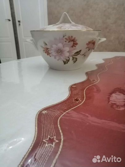 Супница фарфор Дулева