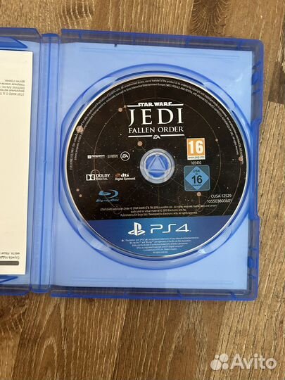 Звездные войны. Джедаи. Ps4