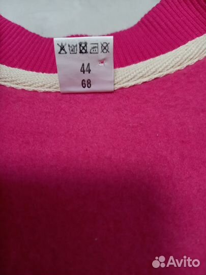 Флисовый комбенизон для девочки 68