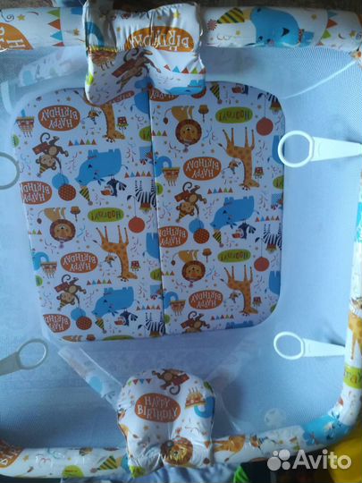 Манеж складной Фея квадратный