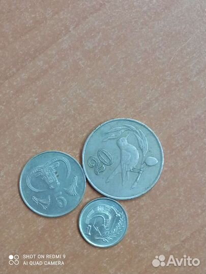 Монеты Кипр