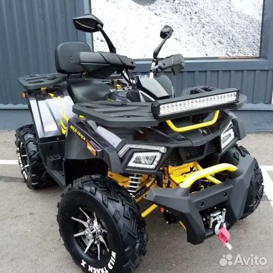 Квадроцикл Motoland Wild Track X 200 PRO черный