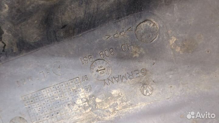 Защита арок (подкрылок) левая передняя Volkswagen Golf 4