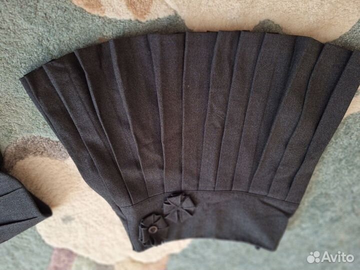 Школьная форма для девочки 122 128 серая