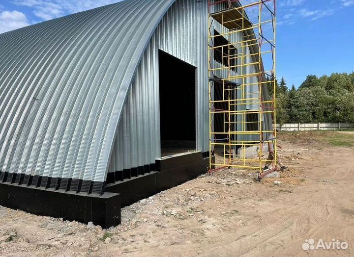 Ангар зернохранилище и овощехранилище под ключ