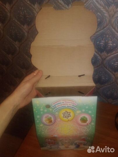 Новый большой новогодний сундучок 3 шт