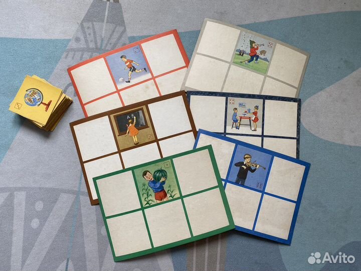 Детские настольные игры СССР