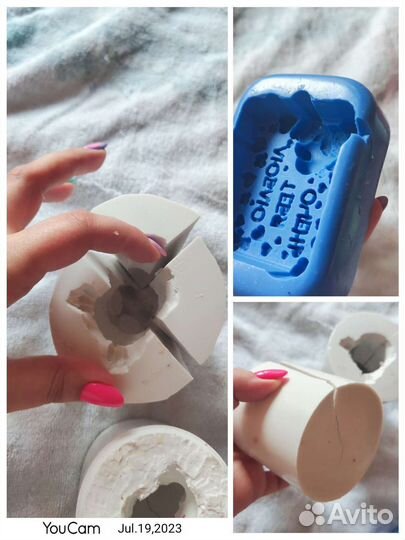 Продаю силиконовые 3д формы для мыла