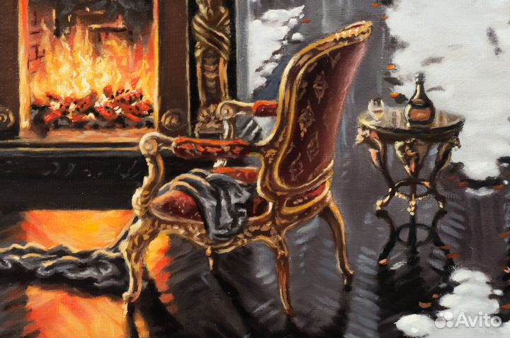 Картина маслом на холсте