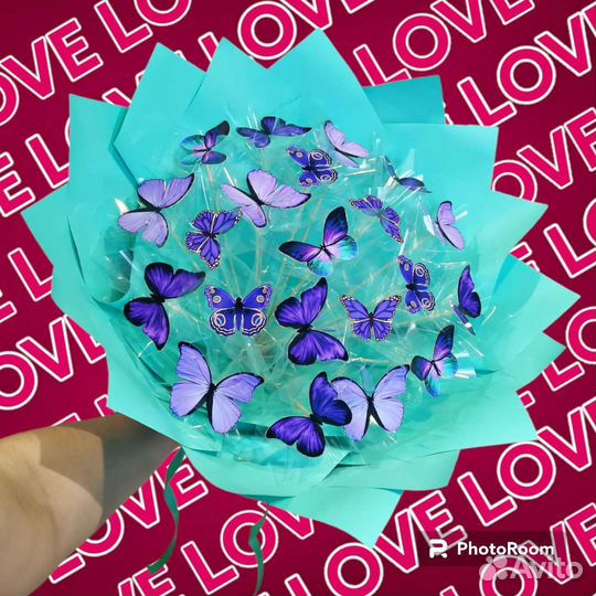 Букет из бабочек