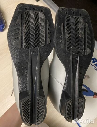 Лыжи 140 и лыжные ботинки 33 размер Nordway