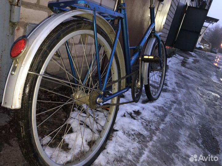 Велосипед десна синий складной