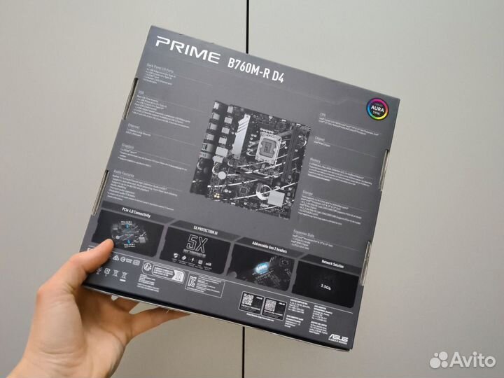 Новый i5-13400f + Asus B760M-R D4