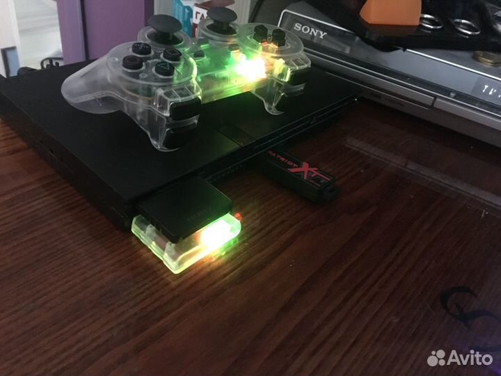 PS2 Slim, прошитая