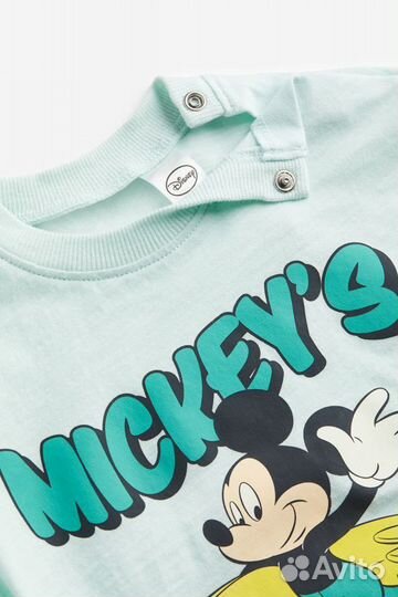 Футболка шорты H&M (92) Микки