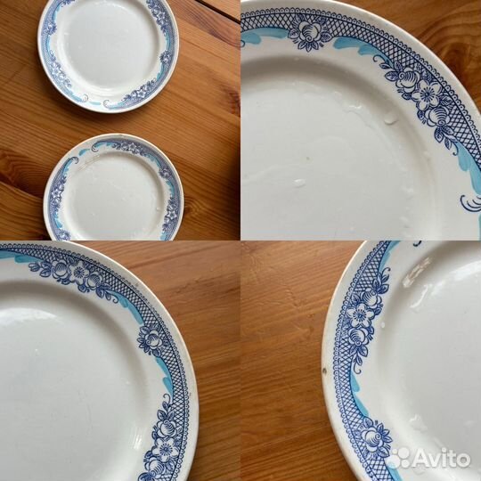 Тарелки зик Конаково СССР