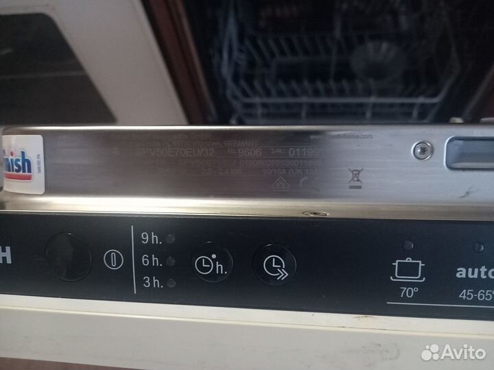 Посудомоечная машина bosch SPV50E70EU/32