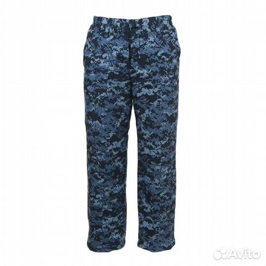 Брюки утепленные гвардия точка синяя