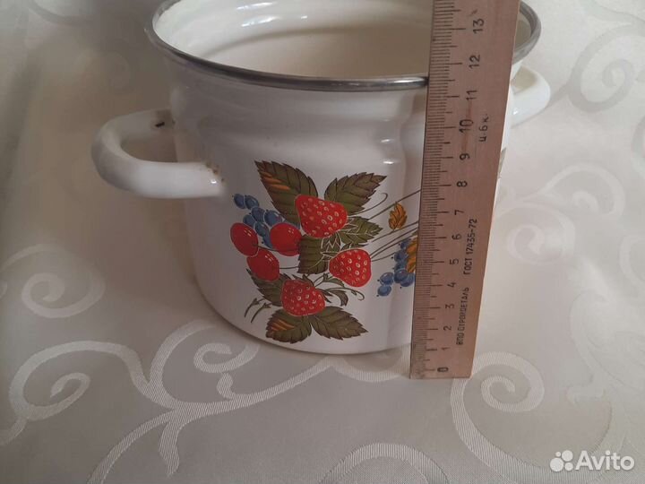 Кастрюля эмалированная СССР