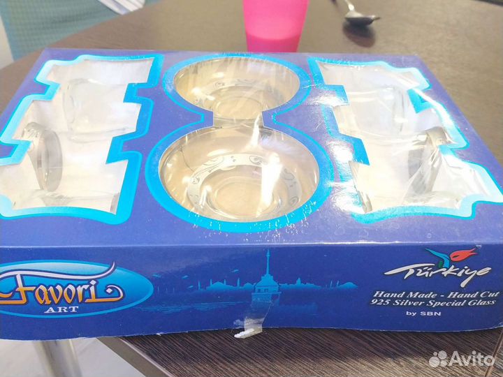 Чайный сервиз турецкий 6 персон новый