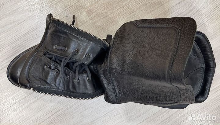 Мужские ботинки из оленьей кожи bruno bordese