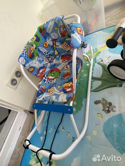 Детские зимние санки