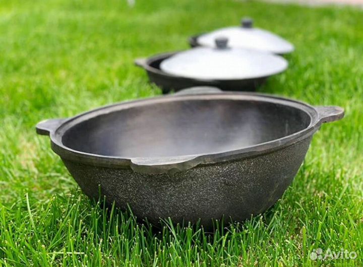 Казан чугунный 12 литров