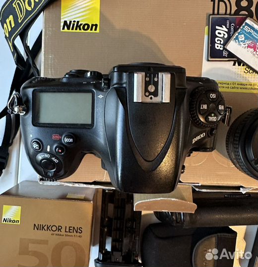 Зеркальный фотоаппарат nikon d800