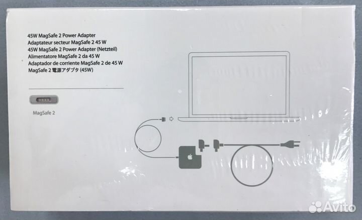 Сетевое зарядное устройство Apple 45W MagSafe 2