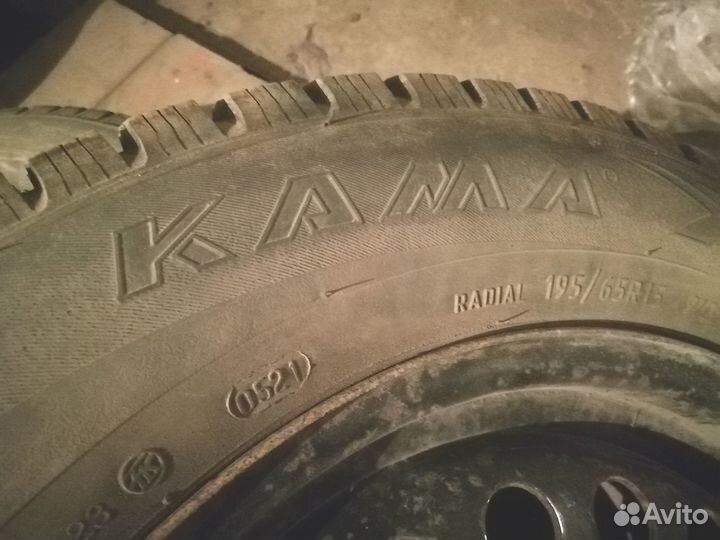 Колеса 195/65 R15 зимние шипованые