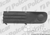 Решетка в бампере правый перед для volkswagen transporter/multivan (T5) 04.03-10.09