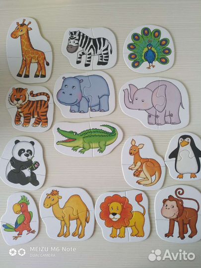 Крупные пазлы для самых маленьких