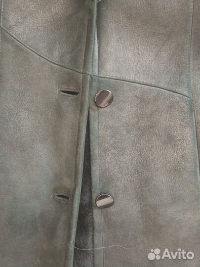 Дубленка натуральная женская размер 44 46