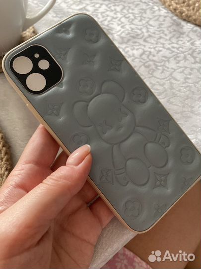 Чехол мягкий Louis Vuitton на айфон 11, 12