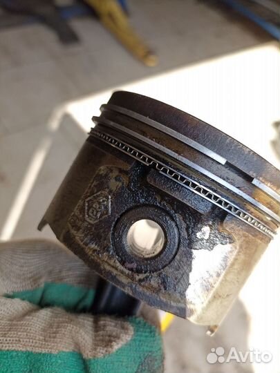 Комплект поршней renault logan 1.4