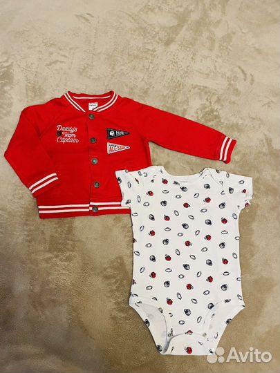 Боди + кофта carters