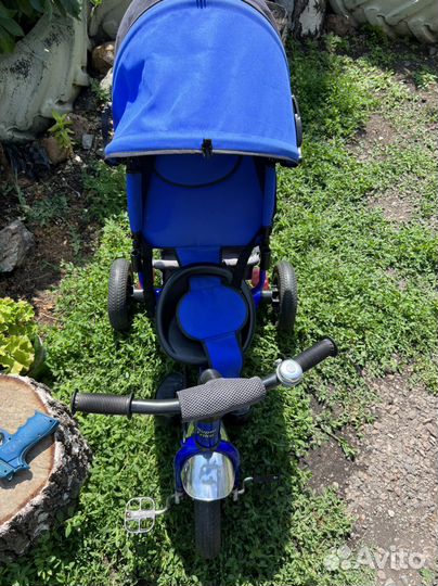Велосипед коляска с ручкой