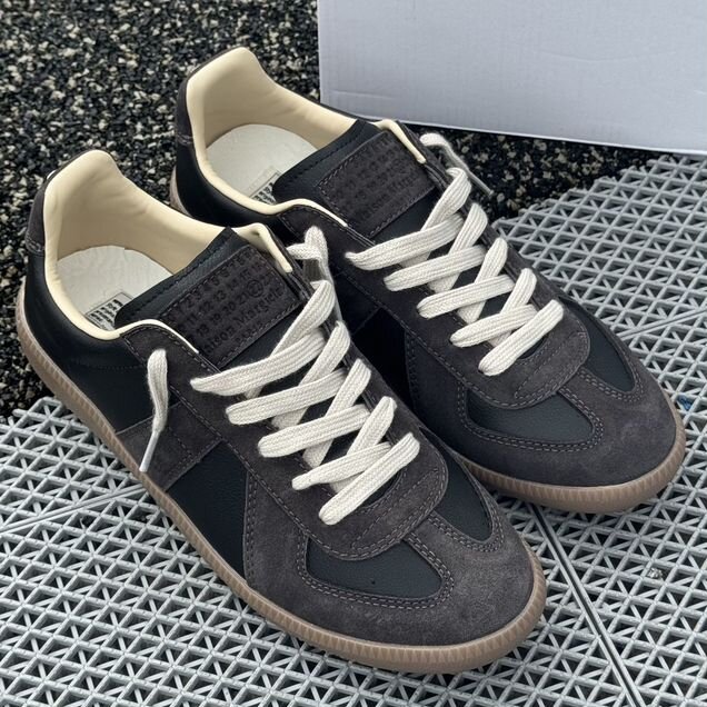 Кеды Maison Margiela dark brown
