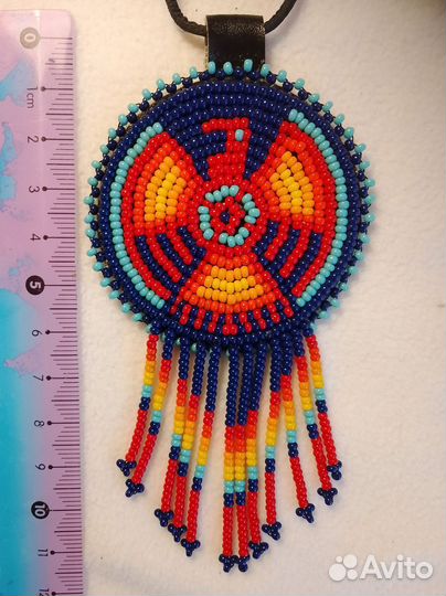Бисерное индейское украшение