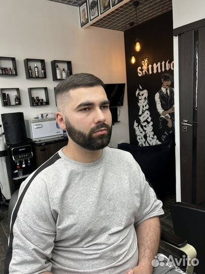 Мужская стрижка от барбера