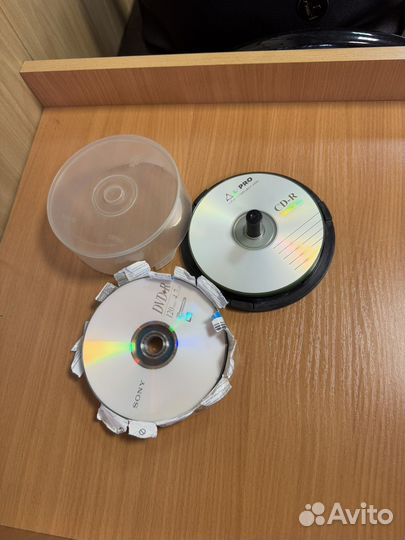 Болванки CD-R DVD-R новые