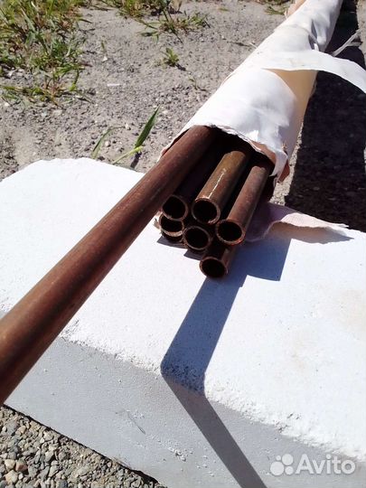 Медная трубка 12мм трёхметровая
