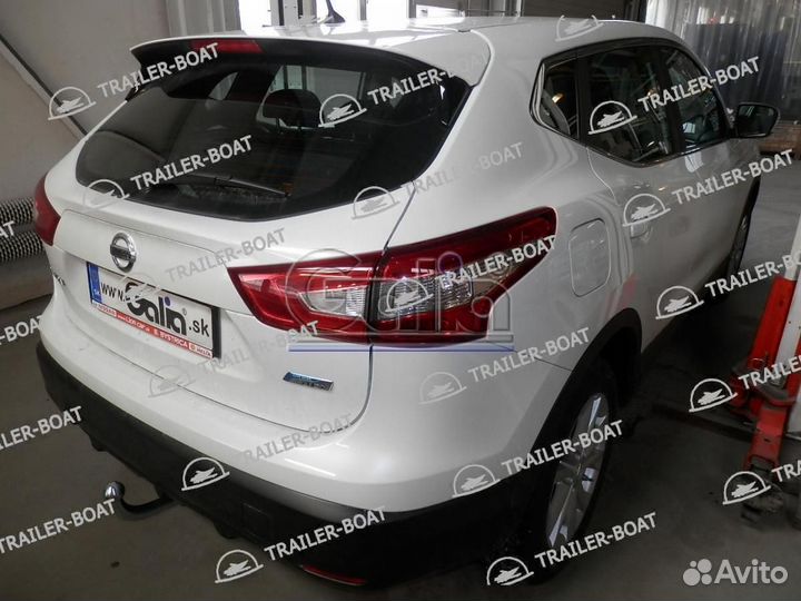 Фаркоп Nissan Qashqai+2 08-14 рама и крюк-шар, 50мм 27804