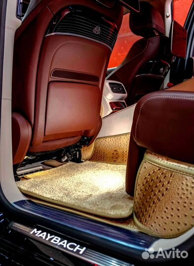 Коврик в багажник для Mercedes-Benz GLS-Maybach 2021г