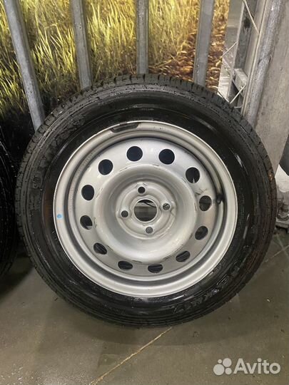 Колеса летние kumho r15 4x100 solaris rio