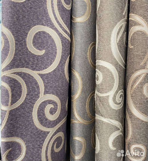 Портьера лëн, готовые комплекты